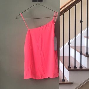 Asymmetrical Spaghetti Strap Top